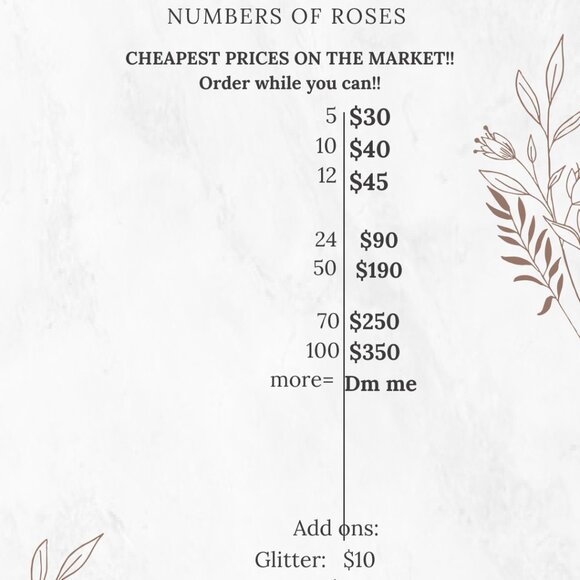 ANY COLOR customizable Ribbon Roses - Picture 5 of 5